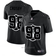 Maglia NFL Limited Las Vegas Raiders Crosby Logo Dual Overlap Nero