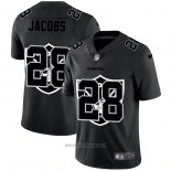 Maglia NFL Limited Las Vegas Raiders Jacobs Logo Dual Overlap Nero