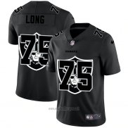 Maglia NFL Limited Las Vegas Raiders Long Logo Dual Overlap Nero