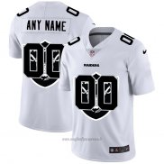 Maglia NFL Limited Las Vegas Raiders Personalizzate Logo Dual Overlap Bianco