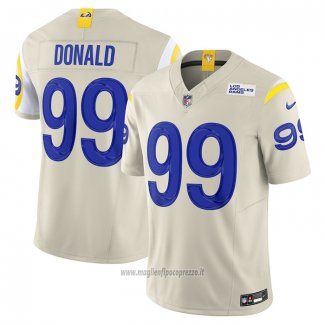 Maglia NFL Limited Los Angeles Rams Aaron Donald Alternato Vapor F.U.S.E. Bone