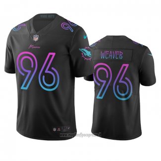 Maglia NFL Limited Miami Dolphins Curtis Weaver Citta Edition Nero