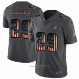 Maglia NFL Limited Miami Dolphins Fitzpatrick Retro Flag Nero