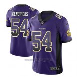Maglia NFL Limited Minnesota Vikings Eric Kendricks Viola 2018 Rush Drift Fashion
