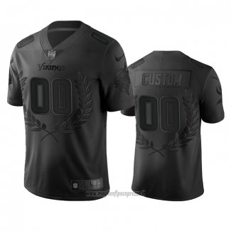 Maglia NFL Limited Minnesota Vikings Personalizzate MVP Nero