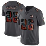Maglia NFL Limited New York Giants Barkley Retro Flag Nero