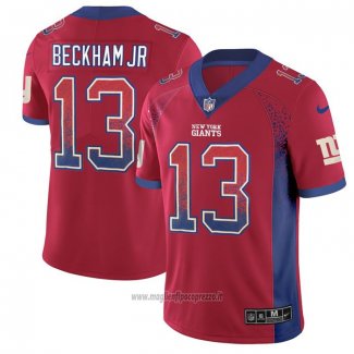 Maglia NFL Limited New York Giants Beckham Jr Rush Drift Fashion Rosso