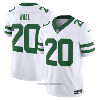 Maglia NFL Limited New York Jets Breece Hall Vapor F.U.S.E. Legacy Bianco