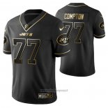 Maglia NFL Limited New York Jets Tom Compton Golden Edition Nero