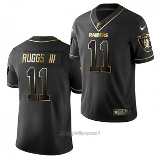 Maglia NFL Limited Oakland Raiders 11 Henry Ruggs Iii Golden Edition Nero