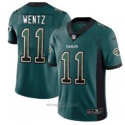 Maglia NFL Limited Philadelphia Eagles Wentz Rush Drift Fashion Verde