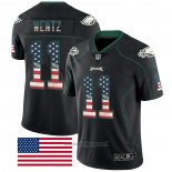 Maglia NFL Limited Philadelphia Eagles Wentz Rush USA Flag Nero