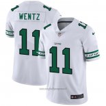 Maglia NFL Limited Philadelphia Eagles Wentz Team Logo Fashion Bianco