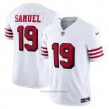 Maglia NFL Limited San Francisco 49ers Deebo Samuel Vapor F.U.S.E. Bianco2