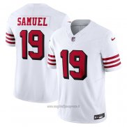 Maglia NFL Limited San Francisco 49ers Deebo Samuel Vapor F.U.S.E. Bianco2