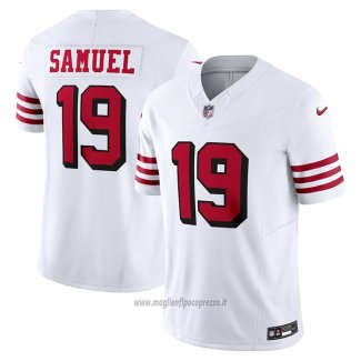 Maglia NFL Limited San Francisco 49ers Deebo Samuel Vapor F.u.s.e. Bianco