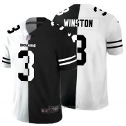 Maglia NFL Limited Tampa Bay Buccaneers Winston White Black Split