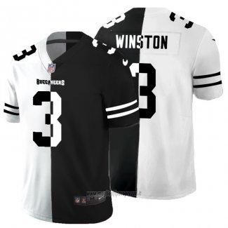 Maglia NFL Limited Tampa Bay Buccaneers Winston White Black Split