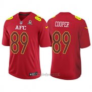 Maglia NFL Pro Bowl AFC Cooper 2017 Rosso