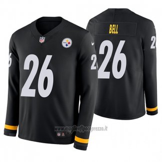Maglia NFL Therma Manica Lunga Pittsburgh Steelers Le'veon Bell Nero