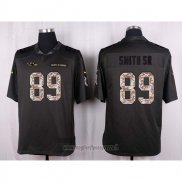 Maglia NFL Anthracite Baltimore Ravens Smith Sr Apagado Salute To Service 2016 Grigio