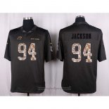 Maglia NFL Anthracite Carolina Panthers Jackson 2016 Salute To Service