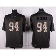 Maglia NFL Anthracite Carolina Panthers Jackson 2016 Salute To Service