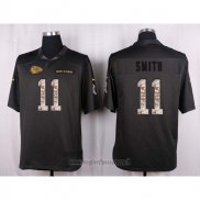 Maglia NFL Anthracite Kansas City Chiefs Smith 2016 Salute To Service