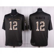 Maglia NFL Anthracite New York Jets Namath 2016 Salute To Service