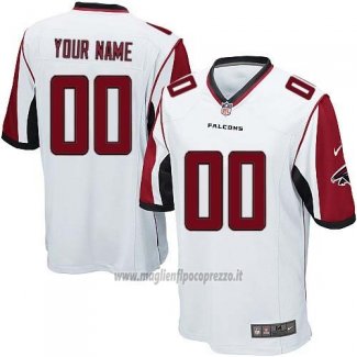 Maglia NFL Bambino Atlanta Falcons Personalizzate Bianco