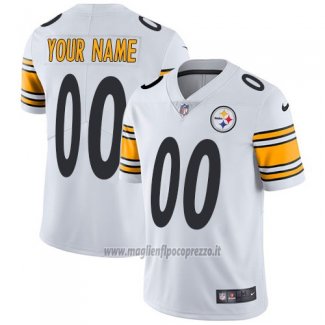 Maglia NFL Bambino Pittsburgh Steelers Personalizzate Bianco