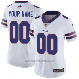 Maglia NFL Donna Buffalo Bills Personalizzate Bianco