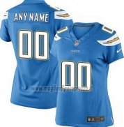 Maglia NFL Donna Los Angeles Chargers Personalizzate Blu