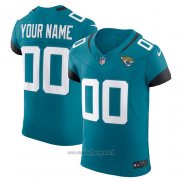 Maglia NFL Elite Jacksonville Jaguars Vapor F.U.S.E. Personalizzate Verde