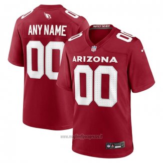 Maglia NFL Game Arizona Cardinals Personalizzate Rosso2