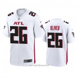 Maglia NFL Game Atlanta Falcons Isaiah Oliver 2020 Bianco
