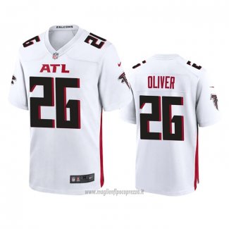 Maglia NFL Game Atlanta Falcons Isaiah Oliver 2020 Bianco