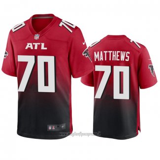 Maglia NFL Game Atlanta Falcons Jake Matthews 2020 Rosso