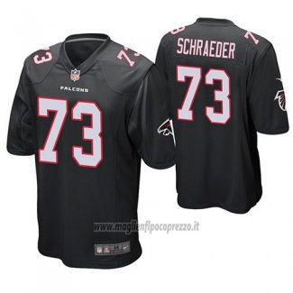 Maglia NFL Game Atlanta Falcons Ryan Schraeder Nero