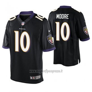 Maglia NFL Game Baltimore Ravens Chris Moore Nero
