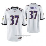 Maglia NFL Game Baltimore Ravens Deion Sanders Bianco