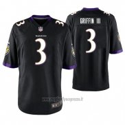 Maglia NFL Game Baltimore Ravens Robert Griffin Iii Nero