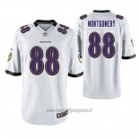 Maglia NFL Game Baltimore Ravens Ty Montgomery Bianco