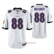 Maglia NFL Game Baltimore Ravens Ty Montgomery Bianco