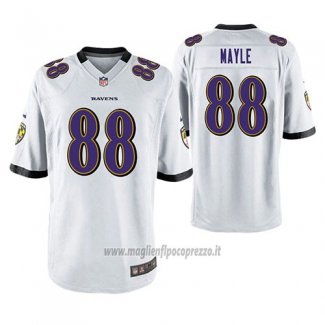 Maglia NFL Game Baltimore Ravens Vince Mayle Bianco