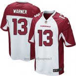 Maglia NFL Game Bambino Arizona Cardinals Warner Bianco Rosso