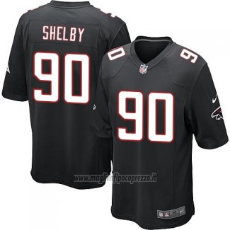 Maglia NFL Game Bambino Atlanta Falcons Shelby Nero