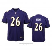 Maglia NFL Game Bambino Baltimore Ravens Geno Stone Viola