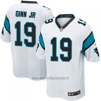 Maglia NFL Game Bambino Carolina Panthers Ginn Jr Bianco