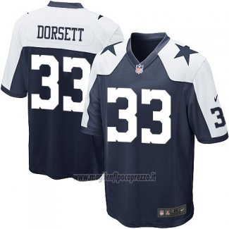 Maglia NFL Game Bambino Dallas Cowboys Dorsett Nero Bianco
